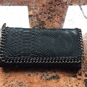Stella McCartney vegan leather wallet.